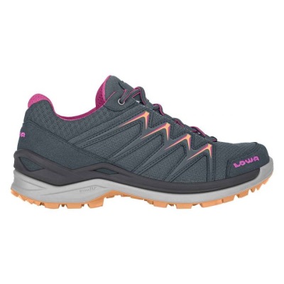 Lowa Innox Pro Lo WS Dames - Sneakers Blauw / Roze QENSHV102